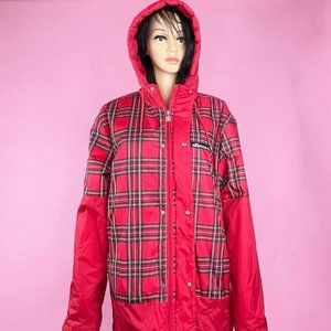 Ellesse Anorak With Embroidered Chest Logo In Check